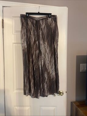 Free People Printed Wide Leg Pants